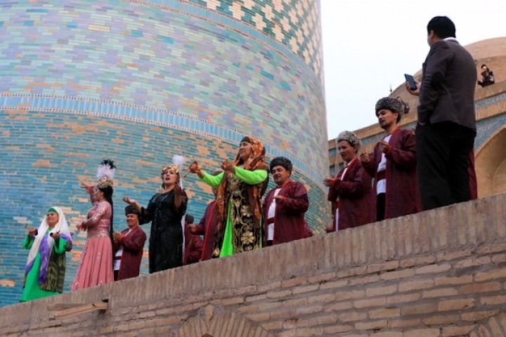 Азербайджан принимает участие в первом Международном фестивале танца "Лазги" в Узбекистане (ФОТО)