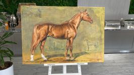 В городе Шуша открылась выставка латвийской художницы "Карабахские скакуны" (ФОТО)