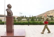 Президент Азербайджана, Верховный главнокомандующий Вооруженными силами Ильхам Алиев посетил Н-скую воинскую часть Сил спецназа минобороны (ФОТО/ВИДЕО)