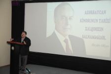 В Госфильмофонде состоялась конференция "Гейдар Алиев и азербайджанский кинематограф" (ФОТО)