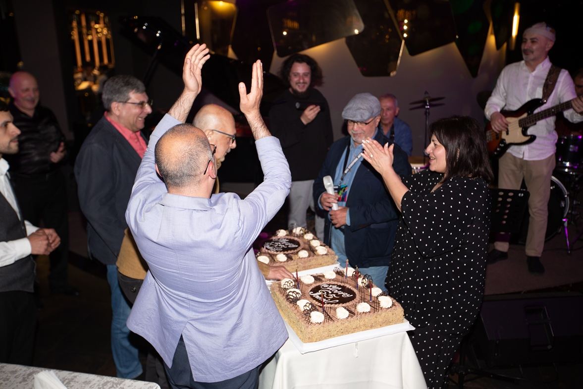 Baku International Jazz Day – праздничный джем-сейшн "Фиеста" и два юбилейных торта (ФОТО)