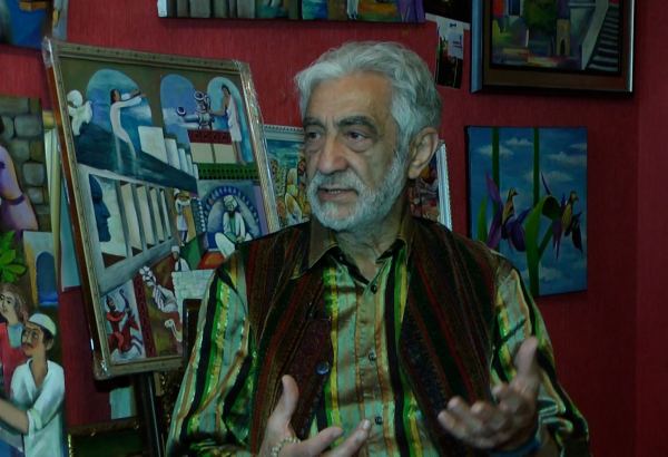 Президент Ильхам Алиев Победой в Карабахе продемонстрировал миру пример лидерства - народный художник Ашраф Гейбатов (ФОТО/ВИДЕО)