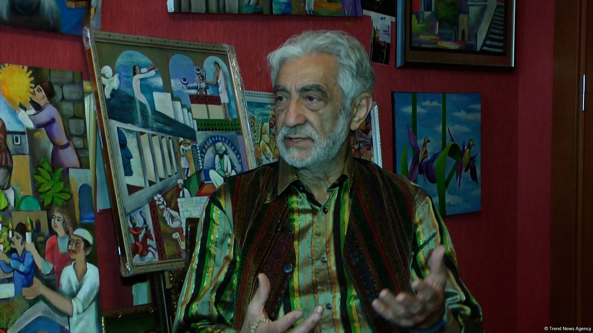 Президент Ильхам Алиев Победой в Карабахе продемонстрировал миру пример лидерства - народный художник Ашраф Гейбатов (ФОТО/ВИДЕО)