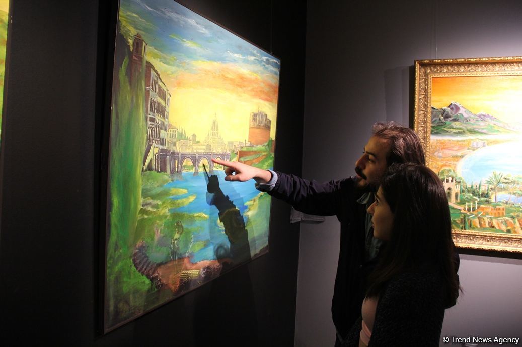 В QGallery открылась персональная выставка работ посла Австрии в Азербайджане Александра Байерля "Вслед за солнцем" (ФОТО)