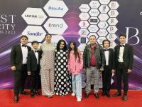 Корреспондент Trend отмечен премией BEST OF THE CITY за вклад в развитие СМИ (ФОТО)