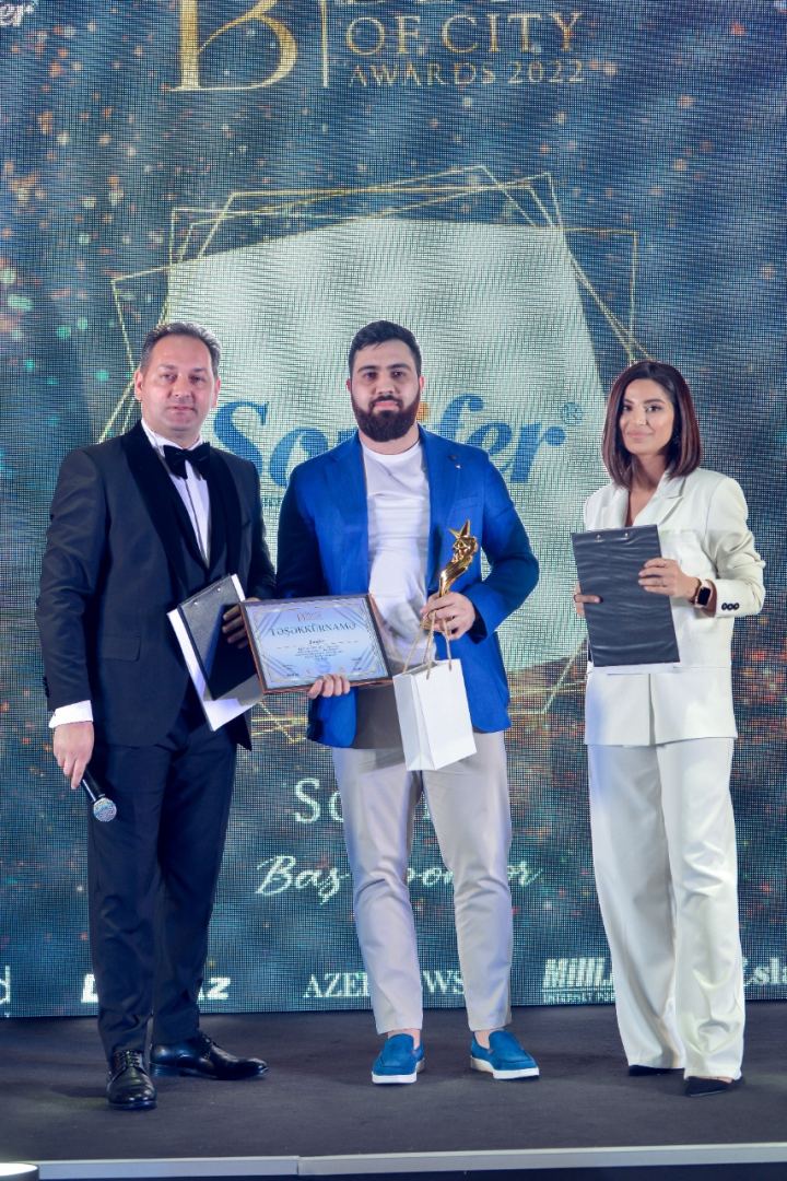 В Баку прошла церемония награждения премией BEST OF THE CITY 2022 (ВИДЕО, ФОТО)
