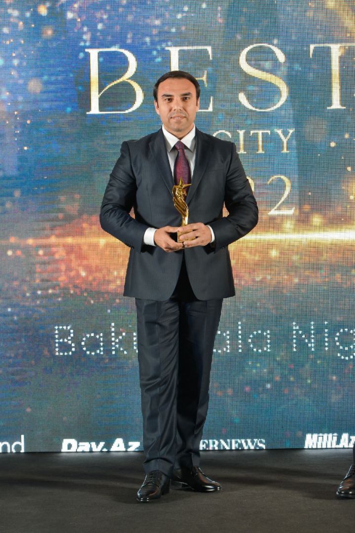 В Баку прошла церемония награждения премией BEST OF THE CITY 2022 (ВИДЕО, ФОТО)