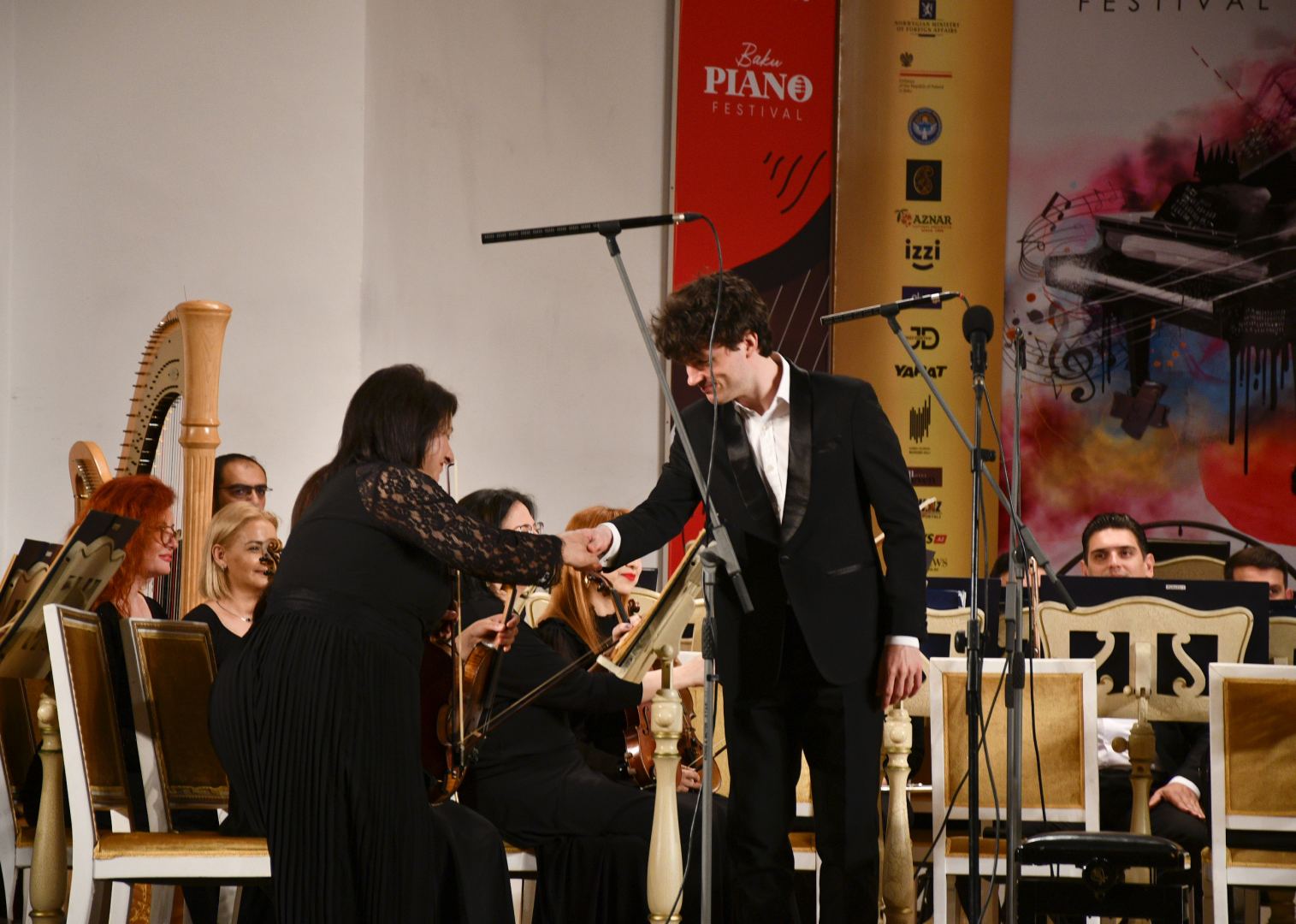 Первый Международный фортепианный фестиваль в Баку открылся выступлением Реми Женье и горячим танго (ВИДЕО, ФОТО)