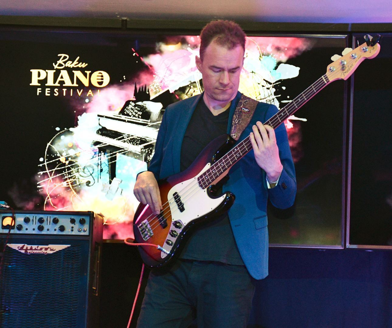 Известный джазовый пианист из Кыргызстана покорил бакинцев и гостей столицы (ФОТО/ВИДЕО)
