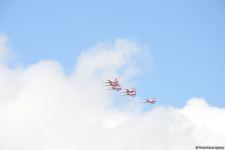 В Баку организовано очередное авиашоу во второй день фестиваля TEKNOFEST (ФОТО/ВИДЕО)