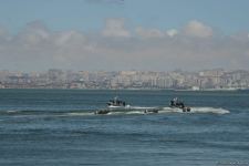 Специализированные войска ВМС Азербайджана выполнили различные маневры в рамках фестиваля TEKNOFEST (ФОТО/ВИДЕО)