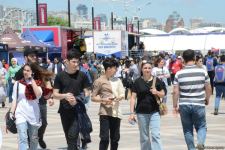 В Баку стартовал второй день Международного фестиваля авиации, космоса и технологий TEKNOFEST (ФОТО)