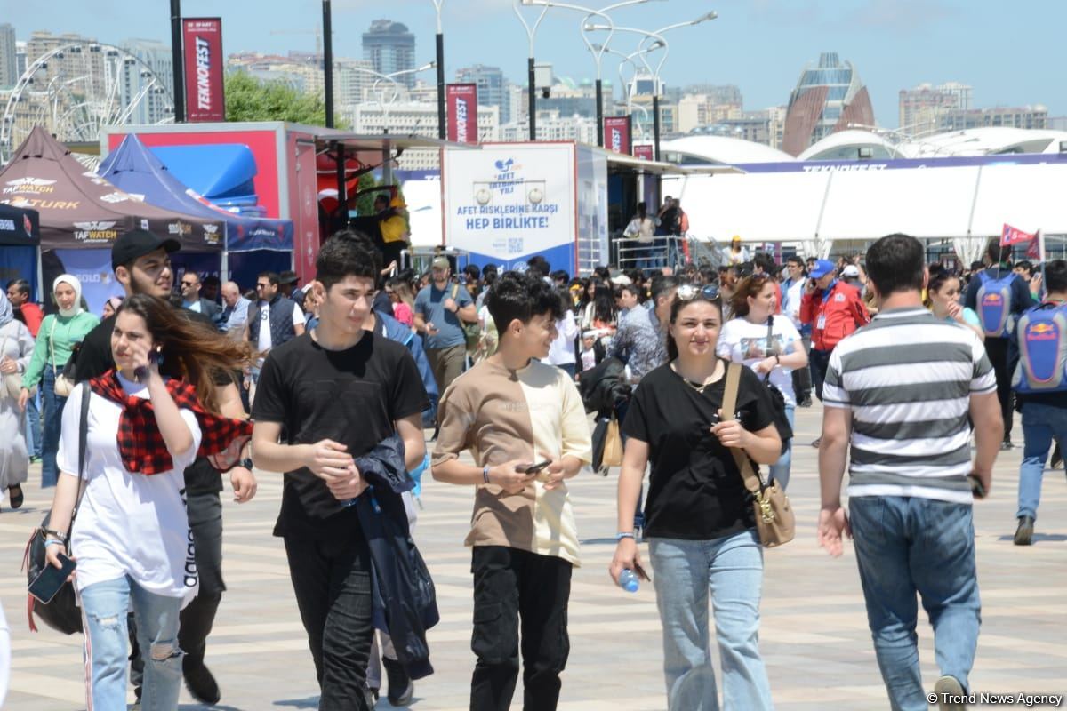 В Баку стартовал второй день Международного фестиваля авиации, космоса и технологий TEKNOFEST (ФОТО)