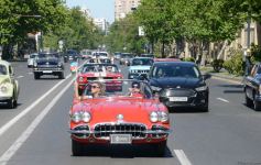 В Баку прошел грандиозный праздник классических автомобилей – автопробег, выставка, конкурсы, ретро-стиль участников (ФОТО/ВИДЕО)