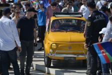 В Баку прошел грандиозный праздник классических автомобилей – автопробег, выставка, конкурсы, ретро-стиль участников (ФОТО/ВИДЕО)