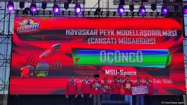 В Баку прошла церемония награждения участников и команд фестиваля TEKNOFEST (ФОТО)