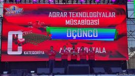 В Баку прошла церемония награждения участников и команд фестиваля TEKNOFEST (ФОТО)