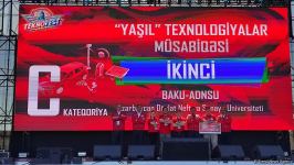 В Баку прошла церемония награждения участников и команд фестиваля TEKNOFEST (ФОТО)