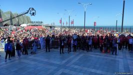 В Баку прошла церемония награждения участников и команд фестиваля TEKNOFEST (ФОТО)