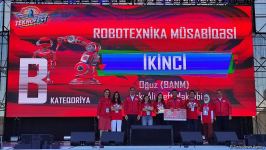 В Баку прошла церемония награждения участников и команд фестиваля TEKNOFEST (ФОТО)