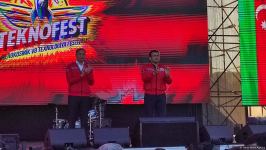 В Баку прошла церемония закрытия международного фестиваля авиации и космоса TEKNOFEST (ФОТО)