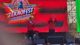 В Баку прошла церемония закрытия международного фестиваля авиации и космоса TEKNOFEST (ФОТО)