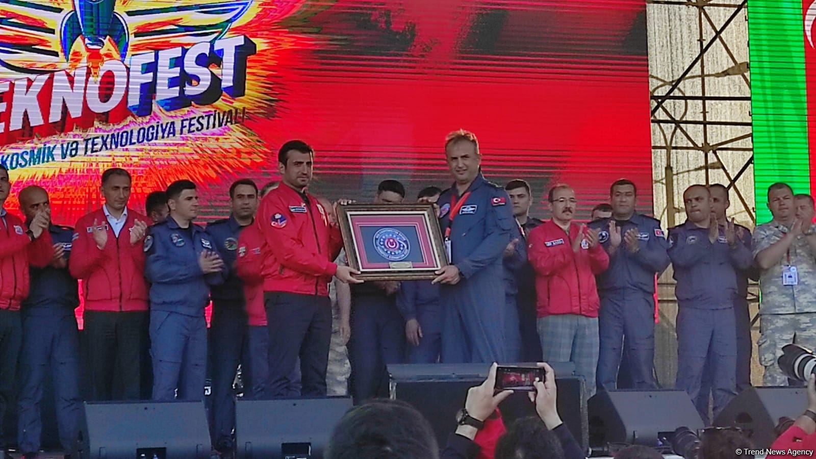 В Баку прошла церемония закрытия международного фестиваля авиации и космоса TEKNOFEST (ФОТО)