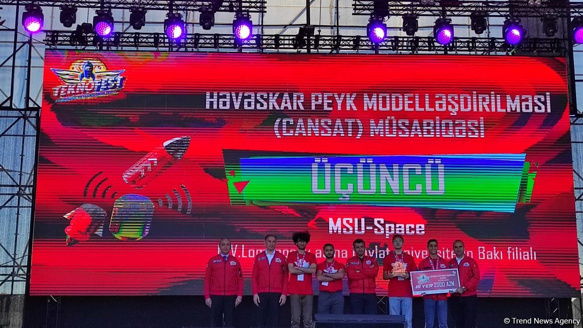 В Баку прошла церемония награждения участников и команд фестиваля TEKNOFEST (ФОТО)