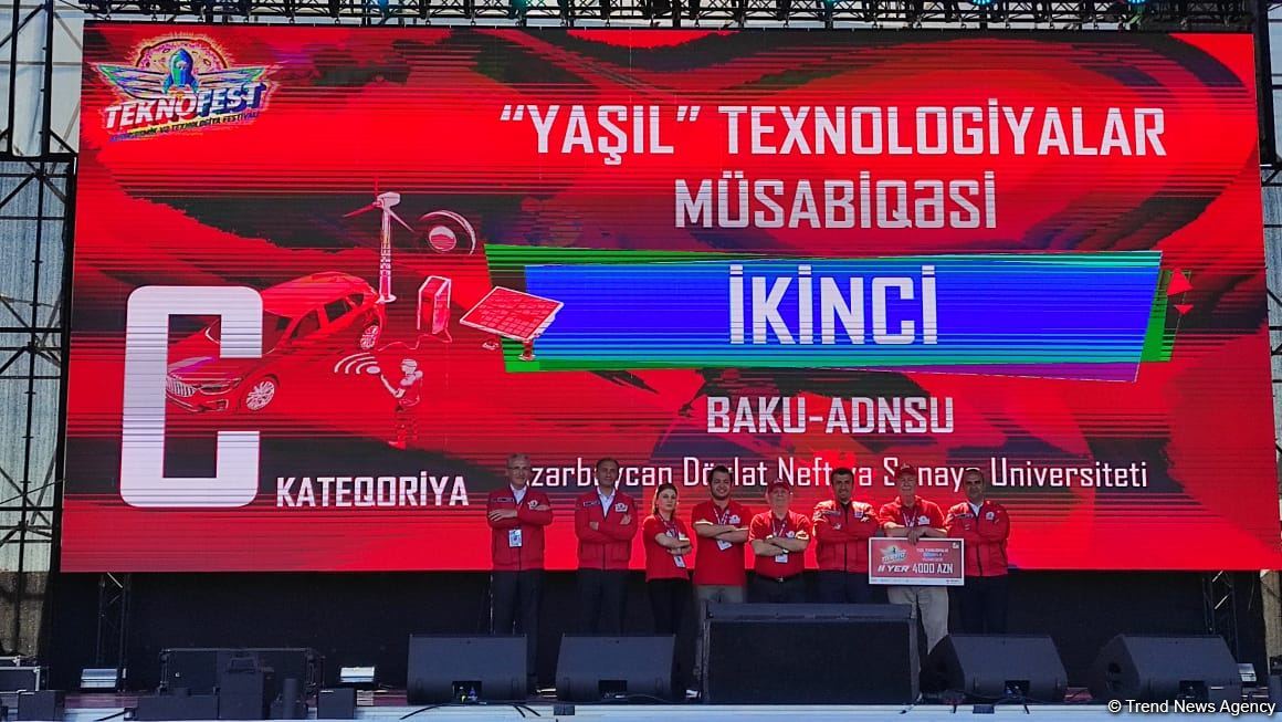 В Баку прошла церемония награждения участников и команд фестиваля TEKNOFEST (ФОТО)