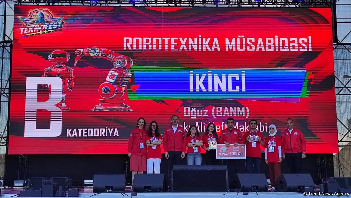 В Баку прошла церемония награждения участников и команд фестиваля TEKNOFEST (ФОТО)