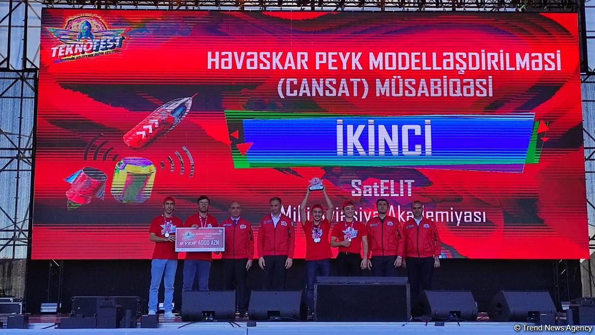 В Баку прошла церемония награждения участников и команд фестиваля TEKNOFEST (ФОТО)