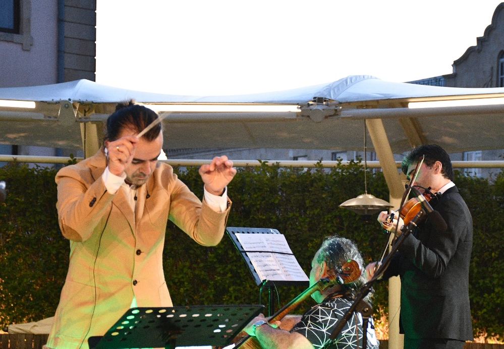 Великая музыка Бетховена под открытым небом вечернего Баку (ФОТО)