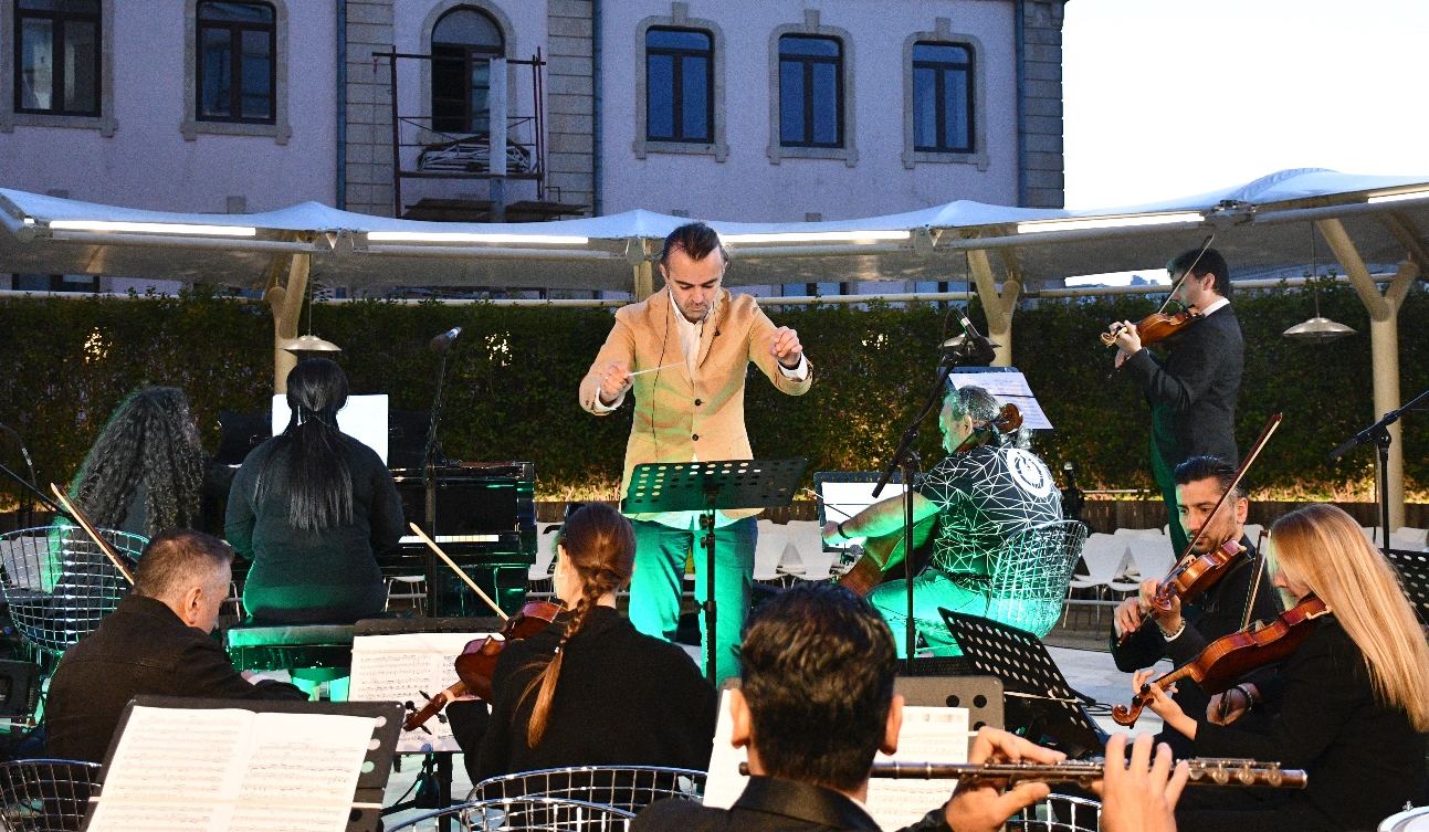 Великая музыка Бетховена под открытым небом вечернего Баку (ФОТО)
