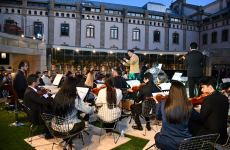 Великая музыка Бетховена под открытым небом вечернего Баку (ФОТО)