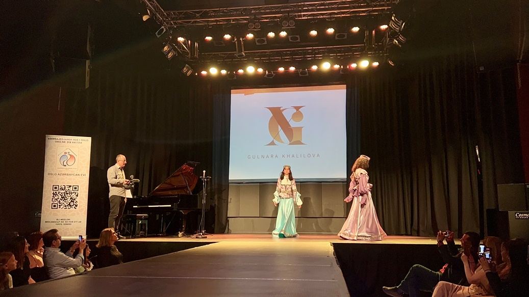 В Норвегии прошло яркое дефиле коллекции Гюльнары Халиловой "Харыбюльбюль и Карабах" (ВИДЕО, ФОТО)