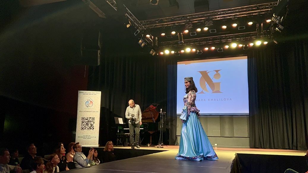 В Норвегии прошло яркое дефиле коллекции Гюльнары Халиловой "Харыбюльбюль и Карабах" (ВИДЕО, ФОТО)