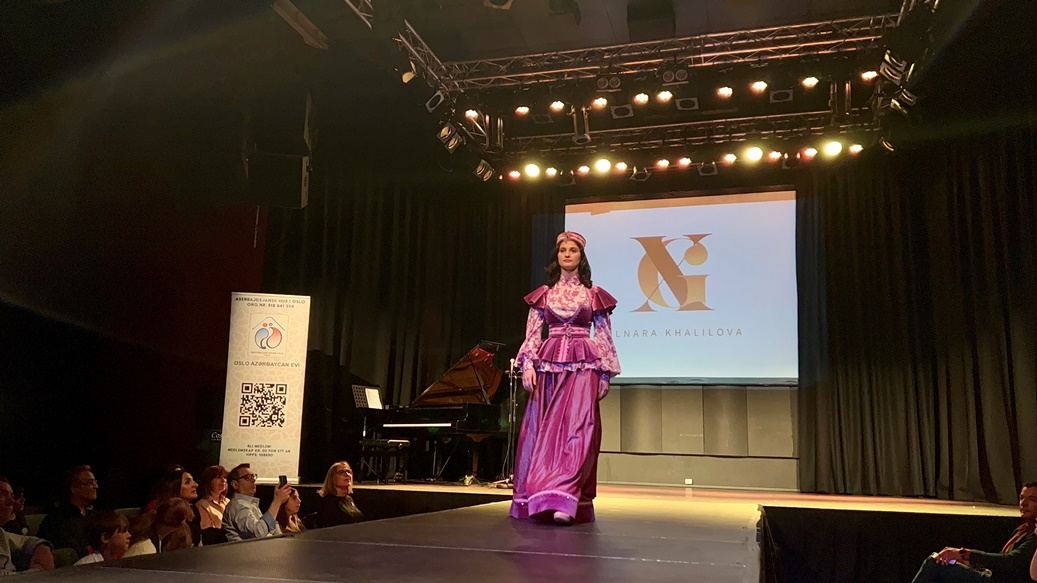 В Норвегии прошло яркое дефиле коллекции Гюльнары Халиловой "Харыбюльбюль и Карабах" (ВИДЕО, ФОТО)