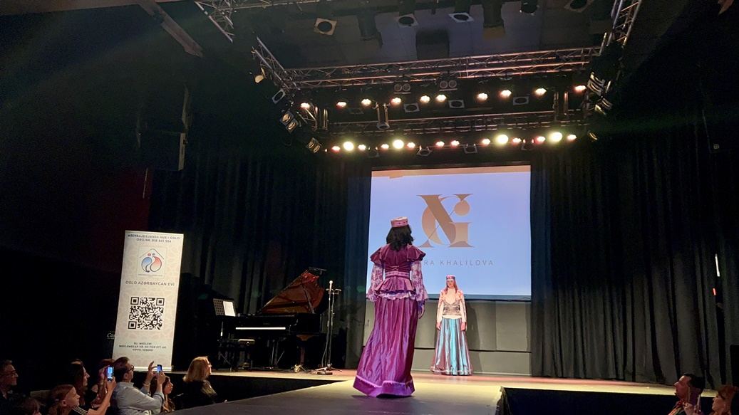 В Норвегии прошло яркое дефиле коллекции Гюльнары Халиловой "Харыбюльбюль и Карабах" (ВИДЕО, ФОТО)