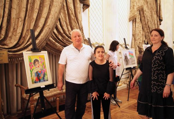 Карабах глазами детей – выставка в Баку (ФОТО/ВИДЕО)