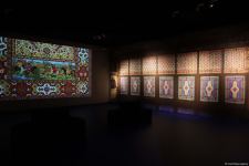 В Центре Гейдара Алиева состоялась торжественная презентация новой потрясающей коллекции ковров "Azərbaycan xalçası - ilmələrin rəqsi" (ФОТО)