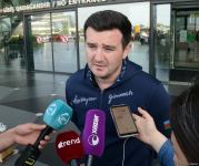 Азербайджанские гимнасты привезли в Баку из Италии медали Чемпионата Европы (ФОТО)