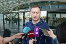 Азербайджанские гимнасты привезли в Баку из Италии медали Чемпионата Европы (ФОТО)