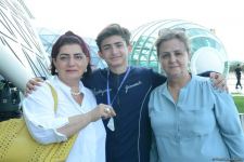 Азербайджанские гимнасты привезли в Баку из Италии медали Чемпионата Европы (ФОТО)