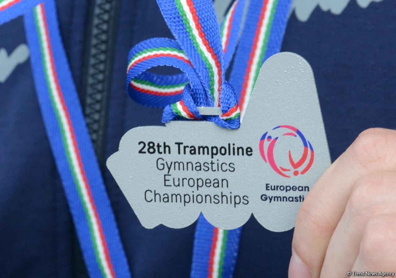 Азербайджанские гимнасты привезли в Баку из Италии медали Чемпионата Европы (ФОТО)