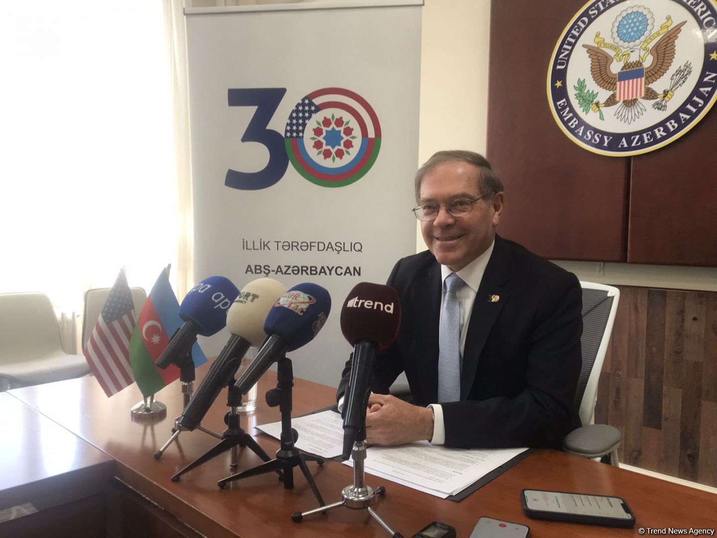 Мы стали свидетелями ряда исторических событий и изменений на Южном Кавказе - посол США