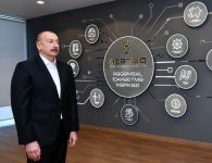Президент Ильхам Алиев принял участие в открытии в Баку новой электроподстанции и Главного центра цифрового управления сетями (ФОТО/ВИДЕО)