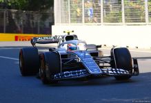 Завершилась первая тренировочная сессия пилотов «Формулы-1» в Баку (ФОТО)