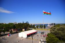 Завершилась первая тренировочная сессия пилотов «Формулы-1» в Баку (ФОТО)