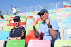 Завершилась первая тренировочная сессия пилотов «Формулы-1» в Баку (ФОТО)