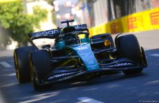 Завершилась первая тренировочная сессия пилотов «Формулы-1» в Баку (ФОТО)